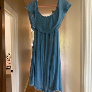 Cute blue summer dress